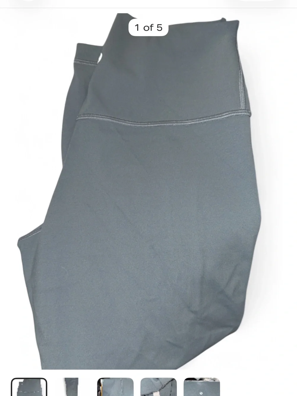 lululemon athletica Women’s Athletic Leggings — Bluish-Gray